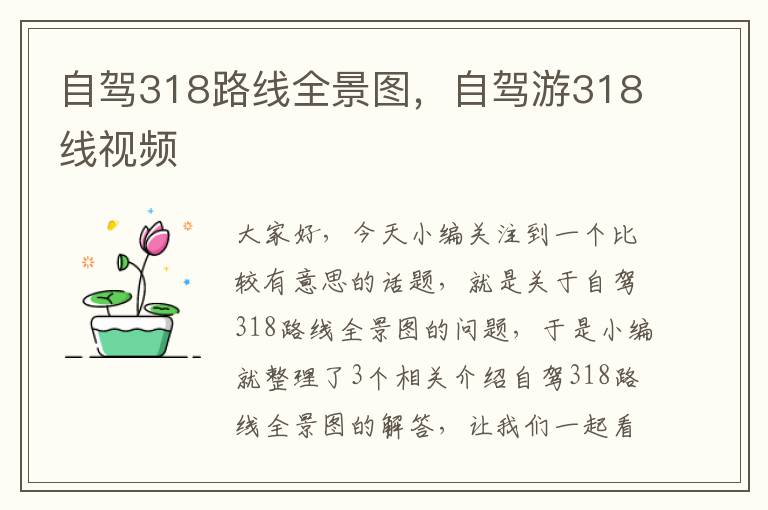 自驾318路线全景图，自驾游318线视频